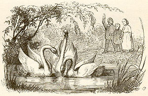Imagen de la primera edición. 11 de noviembre de 1843 (Hans Christian Andersen)